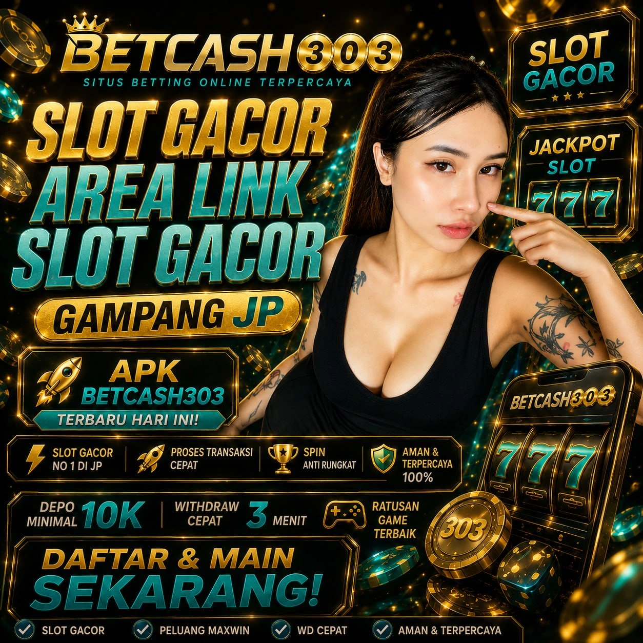 BETCASH303 gebyar jackpot situs gacor hari ini